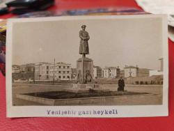 KRT141-----1931 ANKARA YENİŞEHİR GAZİ HEYKELİ FOTOKART