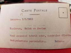 KRT141-----1931 ANKARA YENİŞEHİR GAZİ HEYKELİ FOTOKART