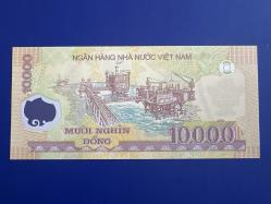 Vietnam 10.000 Dong Çil Polimer