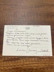 İzmir saat kulesinden bir görünüş  ticaret   kartpostalı 14.5x9x5 ebatında