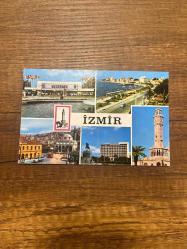Egenin incisi İzmir   ticaret   kartpostalı 14.5x9x5 ebatında