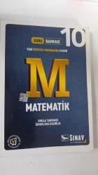 SINAV YAYINLARI 10.SINIF MATEMATİK SORU BANKASI