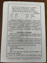 11 TEMMUZ 2005 - TAKVİM YAPRAĞI - DOĞUM GÜNÜ HEDİYESİ - BÜYÜK SAATLİ MAARİF TAKVİMİ - HZ.MUHAMMED - ZİYA PAŞA - PROF.TEVFİK SAĞLAM PAŞA VEFAT ETTİ - ORHAN HANÇEROĞLU TOPRAĞA VERİLDİ