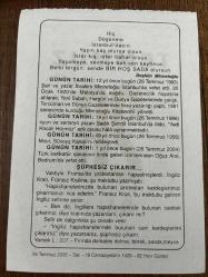 26 TEMMUZ 2005 - TAKVİM YAPRAĞI - DOĞUM GÜNÜ HEDİYESİ - BÜYÜK SAATLİ MAARİF TAKVİMİ - DR.FARUK BAYÜLKEM - İBRAHİM MİNNETOĞLU - İBRAHİM MİNNETOĞLU'NUN VEFATI - OYUN VE SENARYO YAZARI SADIK ŞENDİL'İN VEFATI - MISIR SÜVEYŞ KANALINI MİLLİLEŞTİRDİ