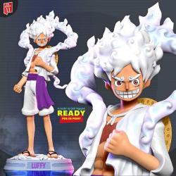 Luffy Gear 5 One Piece Figür - 25 cm