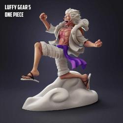 Luffy Gear 5 One Piece Figür - 25 cm
