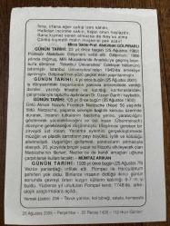 25 AĞUSTOS 2005 - TAKVİM YAPRAĞI - DOĞUM GÜNÜ HEDİYESİ - BÜYÜK SAATLİ MAARİF TAKVİMİ - ATASÖZÜ - PROF.ABDULBAKİ GÖLPINARLI - PROF.ABDULBAKİ GÖLPINARLI'NIN VEFATI - DR.ÜZEYİR GARİH VEFAT ETTİ - VEZÜV YANARDAĞI İNFİLAK ETTİ - MÜMTAZ ARIKAN
