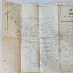 Osmanlı İmparatorluğu İdari Taksimat ve Posta Şubeleri, Hicri 1306, Miladi 1980 / The Administrative Division and the Post Offices in the Ottoman Empire as at A.H. 1306 / A.D. 1890