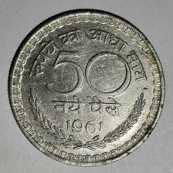 HİNDİSTAN  1961  50 PAISA