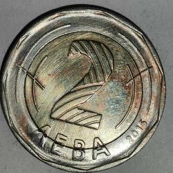 BULGARİSTAN  2015   2  LEVA