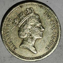 İNGİLTERE  1997   1 POUND