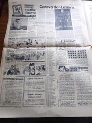Cumhuriyet Gazetesi - 15 Kasım 1967 - Dış Ticarette Büyük Laflar Yazan Ecvet Güresin Başmakale - Maraş'ta 2 Alman Turisti Öldürüldü - Vehbi Koç Başbakanla Konuştuktan Sonra Buzdolabı Fiyatında İndirim Artış Olmaz Dedi - Rauf Denktaş Kıbrıs'a Girmek İçin U Thant'a Başvuruyor - Piyasadaki Bütün Köseleler Bozuktur Damgası Taşıyor - Emekli Albay Sadettin Suhataç Başkanlığında Kurulan Demokrat Birlik Partisi Programını Açıkladı - Vietnam Salhanesi Yazan İlhan Selçuk Köşe - İngiltere Başbakanı Wilson Ortak Pazara Acil Çağrıda Bulundu - Ho Şi Minh Lenin Nişanını Zaferi Kazandıktan Sonra Alacağım Dedi - 50. Yıldönümünde 1917 İhtilalinin Hikayesi Çizgi Roman - Ernest Hemingway'in Gözüyle Atatürk Türkiyesi Derleyen Mehmet Barlas Yazı Dizisi - İtalyan Lisesinde Atatürk Büstü Açıldı - Ulvi Uraz Tiyatrosu - Sophia Loren Yeni Filminin Galasına Şahane Bir Kıyafet Ve Merasimle Geldi - Deli Dolu Oyunundan Bir Sahne - Aziz Basmacı - Kenan Büke - Tek Şampiyon Ahmet Ayık Delhi'de Zorla 5. Olabildik