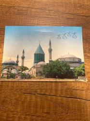 Gez dünyayı gör Konyayı mevlana türbesi sultan selim cami keskin color    kartpostalı 15x10.5 ebatında