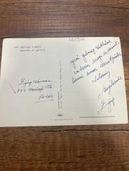 Artvin şehirden bir görünüş emniyet basımevi kartpostalı 15x10.5 ebatında