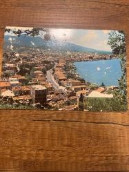 Egenin  incisi İzmir güzelyalı keskin color  kartpostalı 15.5x10.5ebatında