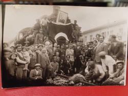 KRT142----3 ADET BEŞİRİ DEMİRYOLU AÇILIŞ FOTOĞRAFI