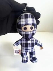 Ternet Ninja Damalı Ninja Peluş Anahtarlık - Çanta Süsü