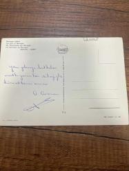 Manavgat şelalesi Antalya ticaret  kartpostalı 15x10.5 ebatında