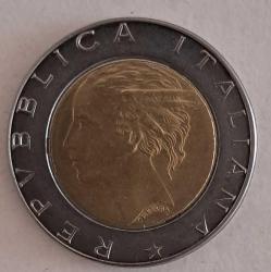 İtalya 500 Lire 1989 ÇA
