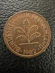 Almanya 1 Pfennig 1982 G