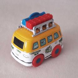 Hareketli Parçalı Metal Araba (Tooned, Volkswagen T1)