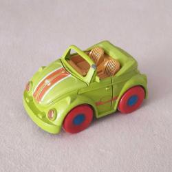 Hareketli Parçalı Metal Araba (Tooned, Volkswagen Beetle)
