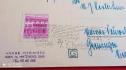 AVUSTURYA; KIŞ MANZARALI NOEL KARTPOSTALI