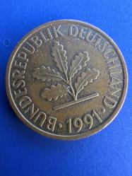Almanya 2 Pfennig 1991 G