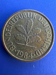 Almanya 5 Pfennig 1984 F