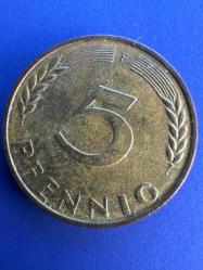 Almanya 5 Pfennig 1969 F