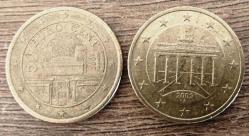 EURO 50 CENT 2'Lİ LOT 2009-2002 (RESİMDEKİ ÜRÜN GÖNDERİLECEKTİR) (103)