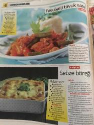 HÜRRİYET GAZETESİ HÜRRİYET KELEBEK 2 GAZETESİ DOĞUM GÜNÜ GAZETESİ - 29 Haziran 2016 - ebru Omurcalı‘dan iftar menüleri ve sahur önerileri-erişteli mercimek çorbası tarifi-sebze böreği tarifi-ezme mercimek çorbası tarifi-otlu enginarlı bulgur pilavı tarifi-biberli doğrama tarifi-fasülyeli tavuk sote tarifi-tırtıl baklava tarifi-tepsi pidesi tarifi-yogurtlu semizotu çorbası tarifi-düğün pilavı tarifi-kıtır tulumba tatlısı tarifi-tatlı yiyelim tatlı yazalım-iftar menüsü-ramazan münevver- fasülyeli tavuk sote tarifi-tepsi pidesi