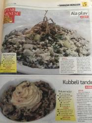 HÜRRİYET GAZETESİ HÜRRİYET KELEBEK 2 GAZETESİ DOĞUM GÜNÜ GAZETESİ - 28 Haziran 2016 - ebru Omurcalı‘dan iftar menüleri ve sahur önerileri-Girit böreği tarifi-Çilekli güllaç tarifi-ala pilavı-cevizli cacık-kubbeli tandır tarifi-biberli kayısı kompostosu tarifi-kayısılı bal tatlısı tarifi-Çeltik çorbası tarifi-dünyam mutfaklarında çorbalar-Süt revani tarifi-bül celi diplo tarifi-cevizli cacık tarifi