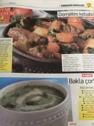 HÜRRİYET GAZETESİ HÜRRİYET KELEBEK 2 GAZETESİ DOĞUM GÜNÜ GAZETESİ - 27 Haziran 2016 - ebru Omurcalı‘dan iftar menüleri ve sahur önerileri-çorbalar ve tatlılar-aş otlu patates çorbası tarifi-Sumaklı köfte tarifi-çorba yapmanın püf noktaları-fıstık soslu irmik tatlısı-mantarlı bulgur pilavı tarifi-sebzeli Harira çorbası tarifi-patatesli kuş yuvası tarifi-vanilyalı ve çikolatalı puding tarifi-içli tavuk tarifi-domates kebabı tarifi-bakla çorbası tarifi-patatesli fırın makarna tarifi-ekmek hamuru böreği-
