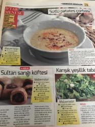 HÜRRİYET GAZETESİ HÜRRİYET KELEBEK 2 GAZETESİ DOĞUM GÜNÜ GAZETESİ - 21 Haziran 2016 - ebru Omurcalı‘dan iftar menüleri ve sahur önerileri-Emine Beder-karışık yeşillik tabagi tarifi-Hatay Maklubesi tarifi-sodalı kabak böreği tarifi-yaz sebzeleri ile tavuk Graten tarifi-sütlü patates çorbası tarifi-puf böreği tarifi-çıtır mercimek böreği tarifi-hazır yufka ile su böreği tarifi-Sultan sarı köftesi tarifi-patlıcan mücveri tarifi- çikolatalı mus kup tarifi--kebaplar ve Yahniler-ızgara etler-haşlama etler-fırında kızaran etler-et pişirirken nelere dikkat etmeliyiz-annemin çıtır mercimek böreği tarifi-