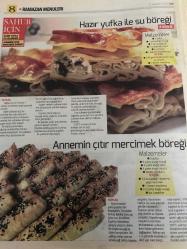 HÜRRİYET GAZETESİ HÜRRİYET KELEBEK 2 GAZETESİ DOĞUM GÜNÜ GAZETESİ - 21 Haziran 2016 - ebru Omurcalı‘dan iftar menüleri ve sahur önerileri-Emine Beder-karışık yeşillik tabagi tarifi-Hatay Maklubesi tarifi-sodalı kabak böreği tarifi-yaz sebzeleri ile tavuk Graten tarifi-sütlü patates çorbası tarifi-puf böreği tarifi-çıtır mercimek böreği tarifi-hazır yufka ile su böreği tarifi-Sultan sarı köftesi tarifi-patlıcan mücveri tarifi- çikolatalı mus kup tarifi--kebaplar ve Yahniler-ızgara etler-haşlama etler-fırında kızaran etler-et pişirirken nelere dikkat etmeliyiz-annemin çıtır mercimek böreği tarifi-