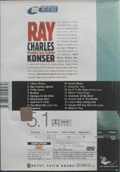 RAY CHARLES MONTREUX JAZZ FESTİVALİ KONSER DVD 2.EL ORJİNAL FİLM DVD ( 8742