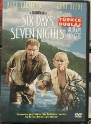 Six Days Seven Nights DVD Altı Gün Yedi Gece Harrison Ford Anne Heche Rusça Portekizce Türkçe Seslendirme TÜRKÇE SEÇENEĞİ MEVCUTTUR
