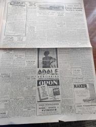 Cumhuriyet Gazetesi - 14 Kasım 1959 - Eisenhower'in Özel Heyeti Dün Ankara'ya Geldi - Boğazda Kurulması Muhtemel Germe Bant Projesine Müstenit Köprünün Maketinden İki Görünüş - Beyaz Saray'ın Basın Sekreteri J. Habertürk İle Başkanın Oğlu J. Eisenhower Dün Ankara Havaalanında Fotoğrafı - 1958 Dünya Güzeli Corine Rottschafter Fotoğraf - Namık Kemal'in Reşat Nuri Güntekin Tarafından Sahneye Koyulan Oyunu Akif Bey Fotoğraf - Amerika'da Sendikalar Yazan Joanine Roy Yazı Dizisi - Koruyucu Melekler Sevimli Balıkçı Çizgi Roman - Bay Oscar Karikatür - Alaca Çorap Yazan Nihal Karamağaralı Yazı Dizisi - Beşer Dakikalık 6 Derste Yazı Yazmayı Öğreten Makine - Plastik Ve Estetik Cerrahi Yazan Operatör Doktor Atilla Oymak - General Kasım'a Yeni Suikast Mi Yapıldı - Kral Oidipus'un Temsilleri Uzatılıyor - Bazı Tarih Parçaları Yazan Burhan Felek Köşe Yazısı - Boğaz Köprüsü Projesi - Futbol Federasyonu Reisi Faik Gökay'ın Basın Toplantısı Nihayet Avrupalı Sayıldık - DYO Boya - Milli Ligin 2. Devresi