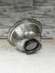 Antika Osmanlı Kalem İşçilikli Bakır Büyük Kase