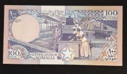 Somaliland 100 SHILINGS 1989 ÇİL KAĞIT PARA
