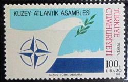 TÜRKİYE=1986  İ-3158  Kuzey Atlantik Asamblesi   (**)'