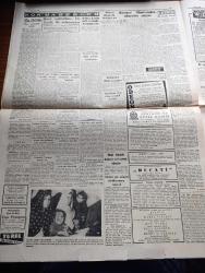 Cumhuriyet Gazetesi - 22 Ekim 1959 - Meclis Başkanlığı İçin Adaylar Çoğalıyor - Kırklareli Milletvekili Hüsnü Yaman da Adaylığını Koyacağını dün Açıkladı - Eskişehir'de Gazeteci Abdulkadir Hürol On Ay Hapse Mahkum Oldu Fotoğraf - Kıbrıs'ta Yeniden Bir Buhran Patlak Verdi - Yasak Edilen Resimler - Cumhuriyet Kupaları Verildi Fotoğraf - Florya Sahil Yolunun Büyük Bir Kısmı Açılıyor - Osman Bölükbaşının Duruşmasına Devam Edildi - Ortadirek Yazan Yaşar Kemal Yazı Dizisi - Altı Defa Ölümü Atlatan Chesmann Yarın Akşam Da Ölümden Kurtulacak Mı - Tiyatro Tahtaravalliden Yaşayan Ölülere Yazan Lütfi Ay - Yeni Çıkan Plaklar - Müzeyyen Senar - Selahattin Çelikses - Batılı Müttefikler De Gaulle ile Anlaşamıyor - Dünyanın En Güzel Kadını Filmi Kadıköy Süreyya Sinemasında - 1959 1960 Yunus Nadi Armağanı Dil Davamız - Fenerbahçe Nice Maçına Hazırlanıyor - 3. Akdeniz Oyunları - Şampiyon Dursun Ali Antrenör Oktav'ın Omzunda Fotoğrafı