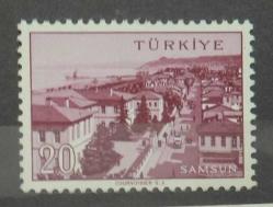 Efemera - TÜRKİYE=1958-60  Samsun  20 Kuruş  (**)'  MA - kitantik - kitaLog