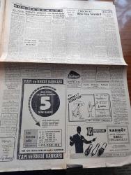 Cumhuriyet Gazetesi - 19 Kasım 1959 - Pakistan Cumhurbaşkanı Eyüp Han Ankara'ya Geldi Fotoğraf - CHP Tahkikat Önergelerinin Meclise Arzedilmesini İstiyor - Ankara'da Pakistan Cumhurbaşkanını Karşılama Töreninde Bir Kaza Oldu - Amerika'dan Buğday İthal Ediyoruz - Edremitin İl Olması İçin Yapılmak İstenen Mitinge İzin Verilmedi - Fenerbahçe Nice Maçı Fotoğraf - Amerika'da Sendikalar Yazan Joanine Roy Yazı - Lefter Küçükandonyadis'li Türkiye İş Bankası Reklamı - Farah Diba İçin Şam İpeğinden 25 Rob Hazırlanıyor - Ahmet Salih Korur Eski Muharipler Birliği Genel Başkanı Oldu - Profesör Baade'nin Tavsiyeleri Yazan Burhan Felek Köşe Yazısı - Amerikan Cumhurreisi Eisenhower Yüz Yıl Yaşamak İstiyor - Çapkın Kumarbaz Bu Akşam Süreyya Sinemasında - Galatasaray Adalet'ten Bir Puanı Güç Aldı Fotoğraf - Karagümrük Dün De Vefayı 2 0 Yendi - Nice Takımı Dünkü Antremanda Fotoğraf