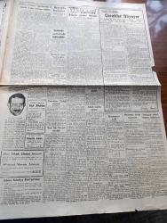 Cumhuriyet Gazetesi - 11 Ekim 1959 - Bursa'da Dün Büyük Bir Yangın Daha Oldu - Makarios İle Grivas Anlaşmaya Vardılar - Adnan Menderes New York'a Gitti - Tokyo Büyükelçimiz Süreyya Anderiman İle Eşi Nükhet Anderiman'ın Naaşları Yurda Getirildi - Galata Rıhtımı Olaylarının 3 Sanığı Daha Tahliye Edildi - 2 Gazeteci Celal Şimşek ve Fevzi Özer Birer Yıl Hapse Mahkum Oldu - Ortadirek Yazan Yaşar Kemal Yazı Dizisi - Sovyet Rusya'da Mahkum Kadın Kampları Stalin'in Ölümünden Evvel Ve Sonra Yazı Dizisi - CENTO'nun Kararları Yazan Ömer Sami Coşar - Bölge Dili Değil Halkın Dili Yazan Yaşar Kemal - İkinci Katerina'nın Hatıraları Neşredildi - Haftanın Şakaları Yazan Burhan Felek - Ankara'da Bir Sanat Hadisesi Kral Oidipus Yazan Lütfi Ay - Alaca Çorap Yazan Nihal Karamağaralı Yazı Dizisi - Koruyucu Melekler Sevimli Balıkçı Çizgi Roman - Bay Oscar Karikatür - Eğlence Köşesi - 3. Akdeniz Oyunları - Galatasaray 4 Demirspor 1  Fotoğraf - Kazova Perlon Mağazası
