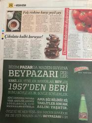 HÜRRİYET GAZETESİ HÜRRİYET KELEBEK 2 GAZETESİ DOĞUM GÜNÜ GAZETESİ - 4 Kasın 2016 - nadide Sultan-20 diyet efsanesi-maden sulu kabak böreği tarifi-Beypazarı doğal maden sularının katkılarıyla hazırlanmıştır-soğuk havalarda sağlıklı beslenme-yemek tarifleri-su içersem zayıflarım-sigarayı bırakırsam hızlı kilo alırım-mineral Life dergisinin katkılarıyla hazırlanmıştır-gelin bohçası böreği tarifi-doğal maden suyu nasıl oluşur-soğuk havalarda sağlıklı beslenme önerileri-kış hastalıklarına karşı beypazarı maden suyu- şifalı su olarak doğal maden suyu-çikolata kalbi koruyor-felt riskine karşı yeşil çay-domates kolestrolü düşürüyor
