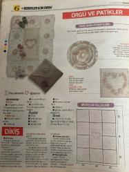 HÜRRİYET GAZETESİ HÜRRİYET KELEBEK 2 GAZETESİ DOĞUM GÜNÜ GAZETESİ - 12 Nisan 2017 - birbirinden farklı tasarımlı ve modellitığ işleri -tığ teknikleri-bebekler içintığ işleri-zincir dikişi -tığ ip nasıl tutulur-basit zincir yapımı-çift zincir yapımı-yuvarlak zincir yapımı-temel dikişler-sık iğne yapımı-yarım sık iğne yapımı-yuvarlak sık iğne yapımı- Yarım yüksek ilmek-yüksek ilmek-zincir dikişi-sıralar ve dönüşler nasıl sayılır-Hürriyet kitap-örgü ve patikler-