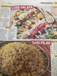 HÜRRİYET GAZETESİ HÜRRİYET KELEBEK 2 GAZETESİ DOĞUM GÜNÜ GAZETESİ - 27 Kasım 2017 - ebru Omurcalı’dan Meksika mutfağı yemek tarifleri-sarı pilav tarifi-cobb salata tarifi-biftek fajita tarifi-ballı sopapıllas tarifi-Chıpotle soslu mısır çorbası tarifi-tavuk relleno tarifi-tavuk dolması tarifi