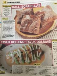 HÜRRİYET GAZETESİ HÜRRİYET KELEBEK 2 GAZETESİ DOĞUM GÜNÜ GAZETESİ - 27 Kasım 2017 - ebru Omurcalı’dan Meksika mutfağı yemek tarifleri-sarı pilav tarifi-cobb salata tarifi-biftek fajita tarifi-ballı sopapıllas tarifi-Chıpotle soslu mısır çorbası tarifi-tavuk relleno tarifi-tavuk dolması tarifi